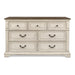 ANASTASIA DRESSER - ANT. WHITE - Visions in Furniture (La Mirada, CA)