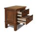 CAGNEY NIGHTSTAND - CHESTNUT - Visions in Furniture (La Mirada, CA)