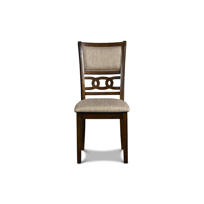 GIA ROUND DINING 5 PC SET - CHERRY - Visions in Furniture (La Mirada, CA)