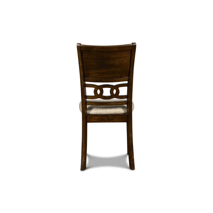 GIA ROUND DINING 5 PC SET - CHERRY - Visions in Furniture (La Mirada, CA)