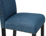 CRISPIN MARINE BLUE DINING CHAIR- (2/Ctn) - Visions in Furniture (La Mirada, CA)