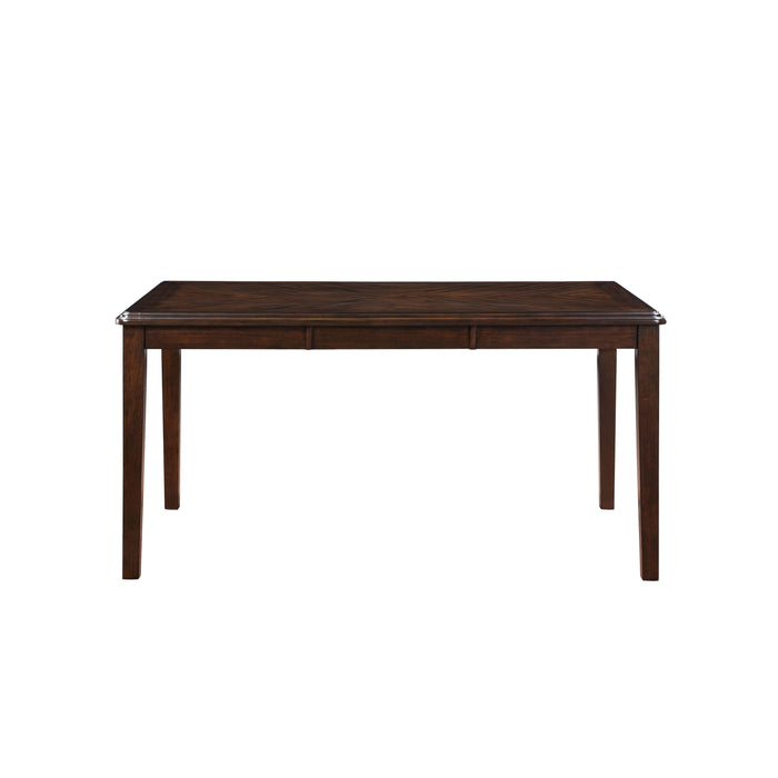 GIA 60" DINING TABLE+CHAIRS (5 PCS/CTN) -CHERRY - Visions in Furniture (La Mirada, CA)