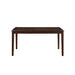 GIA 60" DINING TABLE+CHAIRS (5 PCS/CTN) -CHERRY - Visions in Furniture (La Mirada, CA)