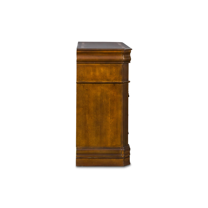 SHERIDAN MEDIA CHEST- BURNISHED CHERRY - Visions in Furniture (La Mirada, CA)