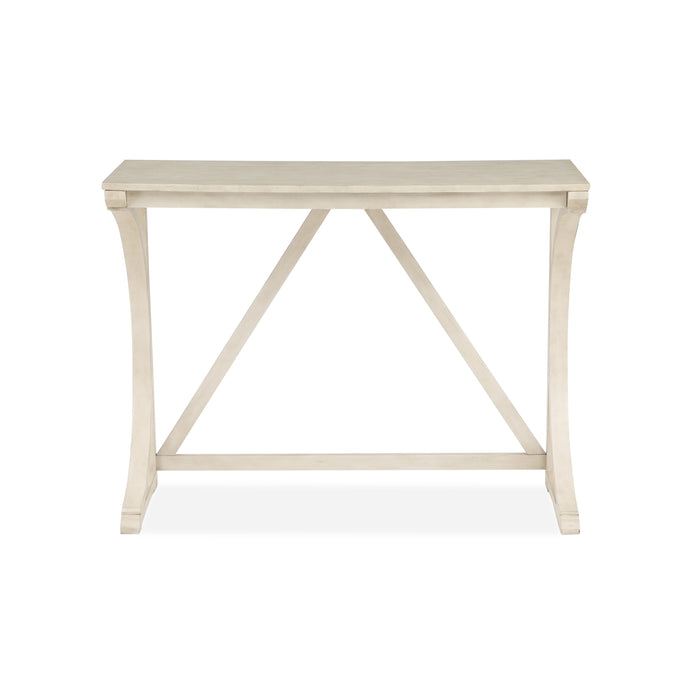 BELLA COUNTER TABLE & 2 STOOLS -2 TONE BISQUE
