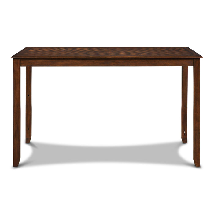 AMY 60" COUNTER TABLE+CHAIRS W/STG (5 PC) -CHERRY - Visions in Furniture (La Mirada, CA)