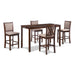 AMY 60" COUNTER TABLE+CHAIRS W/STG (5 PC) -CHERRY - Visions in Furniture (La Mirada, CA)