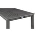 AMY 60" COUNTER TABLE+CHAIRS W/STG (5 PCS) -GRAY - Visions in Furniture (La Mirada, CA)