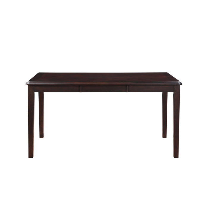 GIA 60" DINING TABLE+CHAIRS (5 PCS/CTN) -EBONY - Visions in Furniture (La Mirada, CA)