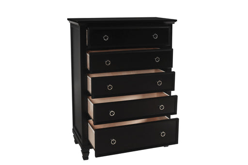TAMARACK CHEST- BLACK - Visions in Furniture (La Mirada, CA)