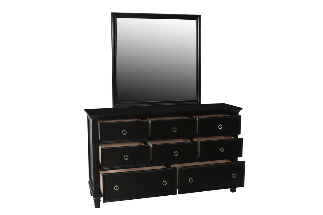 TAMARACK DRESSER- BLACK - Visions in Furniture (La Mirada, CA)
