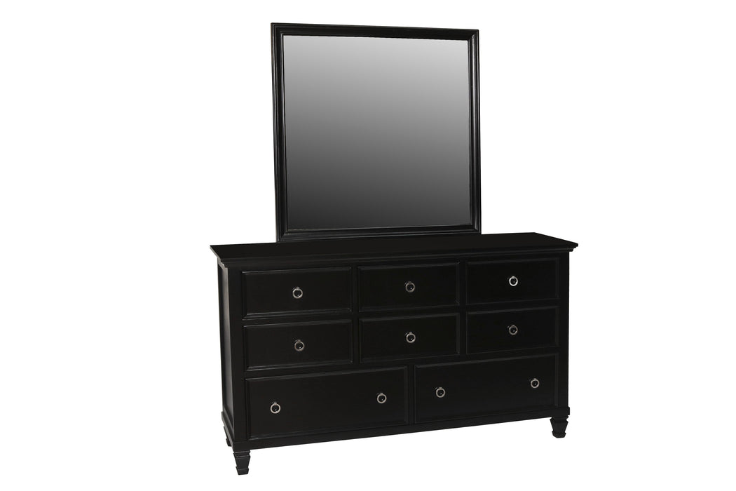 TAMARACK DRESSER- BLACK - Visions in Furniture (La Mirada, CA)