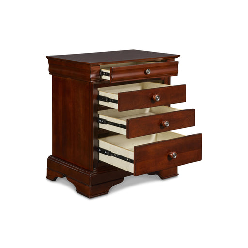 VERSAILLES NIGHTSTAND- BORDEAUX - Visions in Furniture (La Mirada, CA)