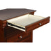 VERSAILLES NIGHTSTAND- BORDEAUX - Visions in Furniture (La Mirada, CA)