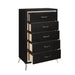 HUXLEY CHEST-BLACK - Visions in Furniture (La Mirada, CA)