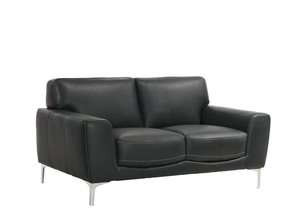 CARRARA LOVESEAT-BLACK