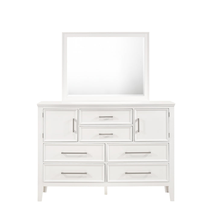 ANDOVER MIRROR-WHITE - Visions in Furniture (La Mirada, CA)