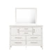 ANDOVER MIRROR-WHITE - Visions in Furniture (La Mirada, CA)
