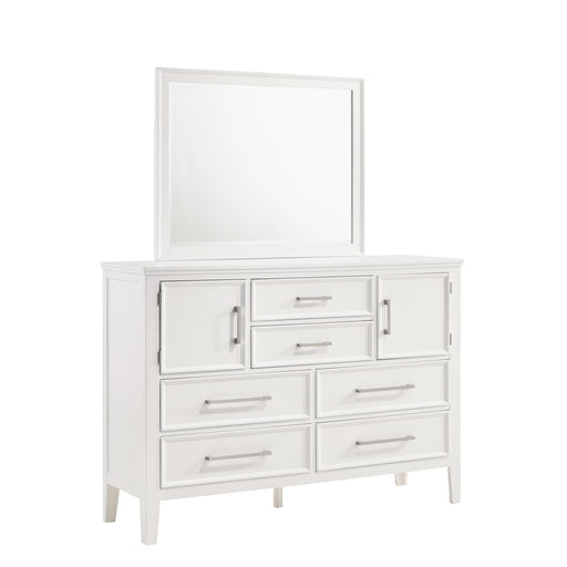 ANDOVER MIRROR-WHITE - Visions in Furniture (La Mirada, CA)