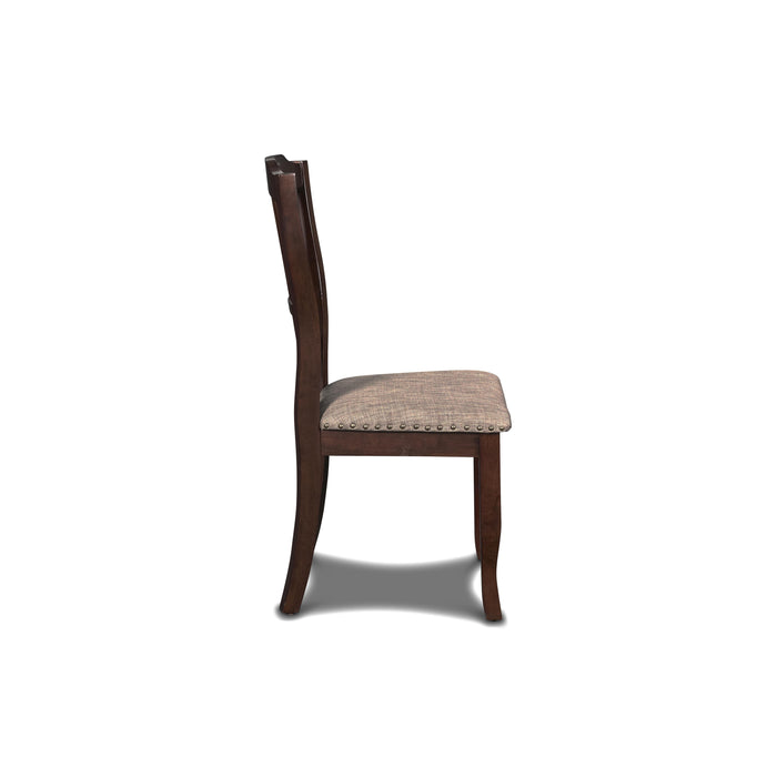 BIXBY  DINING CHAIR (2 PER CARTON)-ESPRESSO - Visions in Furniture (La Mirada, CA)