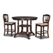 BIXBY COUNTER DINING TABLE-ESPRESSO - Visions in Furniture (La Mirada, CA)