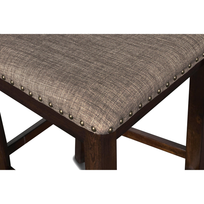 BIXBY  COUNTER  CHAIR (2 PER CARTON)-ESPRESSO - Visions in Furniture (La Mirada, CA)