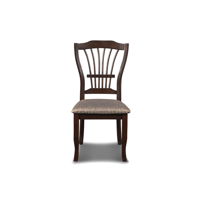 BIXBY  DINING CHAIR (2 PER CARTON)-ESPRESSO - Visions in Furniture (La Mirada, CA)