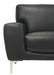 CARRARA SOFA-BLACK - Visions in Furniture (La Mirada, CA)