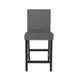 CELESTE 5PC 42" MARBLE FINISH COUNTER TABLE & 4 CHAIRS-GRAY - Visions in Furniture (La Mirada, CA)