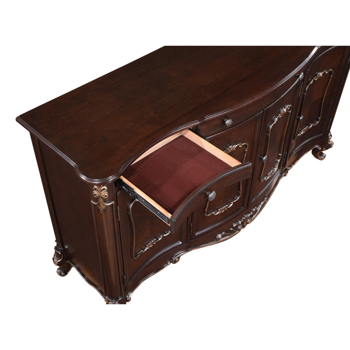 CONSTANTINE CHINA BUFFET-CHERRY - Visions in Furniture (La Mirada, CA)