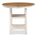 CORI COUNTER 5 PC SET-BISQUE/BROWN - Visions in Furniture (La Mirada, CA)