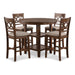 CORI COUNTER 5 PC SET-CHERRY - Visions in Furniture (La Mirada, CA)