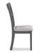 CORI ROUND DINING 5 PC SET-GRAY - Visions in Furniture (La Mirada, CA)