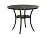 CRISPIN 48" ROUND COUNTER TABLE-SMOKE - Visions in Furniture (La Mirada, CA)