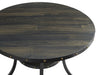 CRISPIN 48" ROUND COUNTER TABLE-SMOKE - Visions in Furniture (La Mirada, CA)