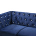 EMMA CRYSTAL LOVESEAT-ROYAL BLUE - Visions in Furniture (La Mirada, CA)