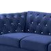 EMMA CRYSTAL SOFA-ROYAL BLUE - Visions in Furniture (La Mirada, CA)