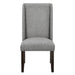 FAUST DINING CHAIR (2 PER CARTON)-GRAY - Visions in Furniture (La Mirada, CA)