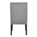 FAUST DINING CHAIR (2 PER CARTON)-GRAY - Visions in Furniture (La Mirada, CA)