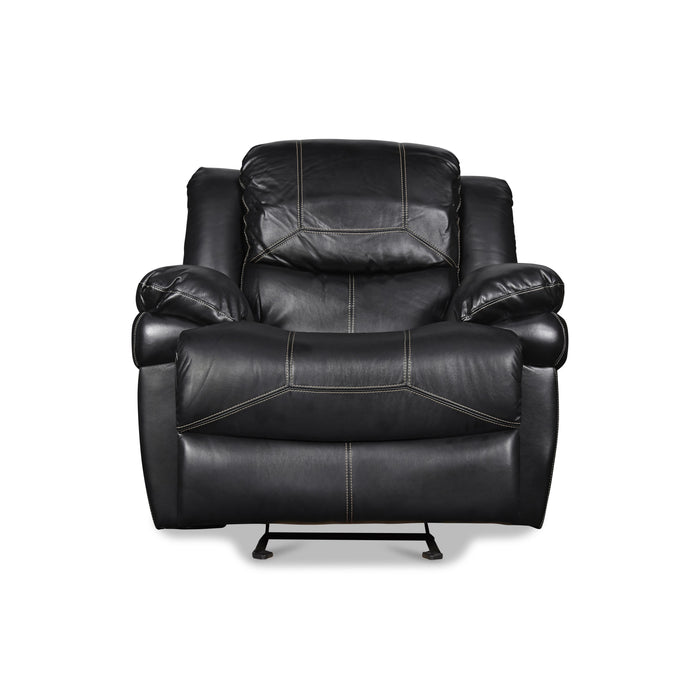 FLYNN GLIDER RECLINER-BLACK