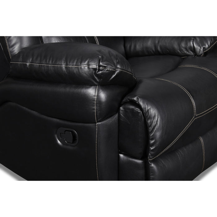 FLYNN GLIDER RECLINER-BLACK