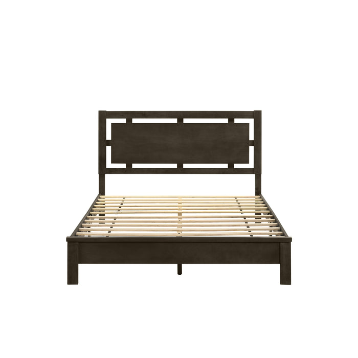 GEMINI Full F PANEL BED-HB/FB/RAILS-GRAY
