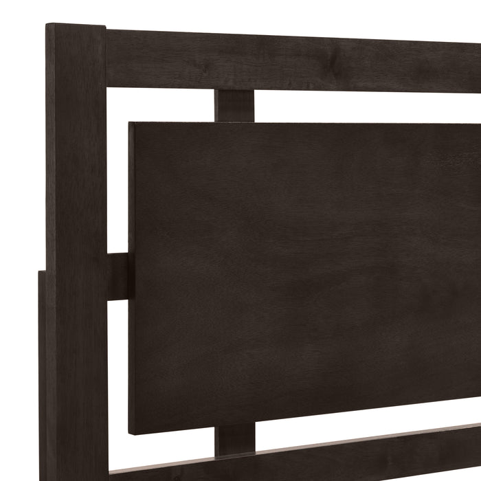 GEMINI Full F PANEL BED-HB/FB/RAILS-MERLOT