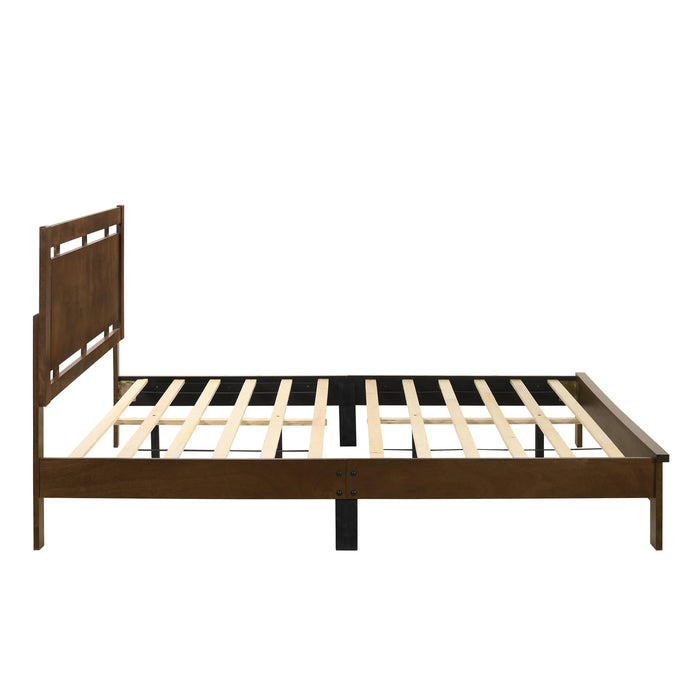 GEMINI Full F PANEL BED-HB/FB/RAILS-NATURAL