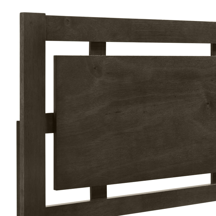 GEMINI Eastern King EK PANEL BED-HB/FB/RAILS-GRAY