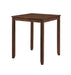 GIA 30" COUNTER TABLE W/2 CHAIRS & STG SHELF-CHERRY - Visions in Furniture (La Mirada, CA)