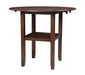 GIA 42" COUNTER  DROP LEAF TABLE W/2 CHAIRS-CHERRY - Visions in Furniture (La Mirada, CA)
