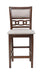 GIA 42" COUNTER  DROP LEAF TABLE W/2 CHAIRS-CHERRY - Visions in Furniture (La Mirada, CA)