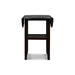 GIA 42" COUNTER  DROP LEAF TABLE W/2 CHAIRS-EBONY - Visions in Furniture (La Mirada, CA)