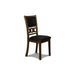 GIA 42" DINING  DROP LEAF TABLE W/2 CHAIRS-BROWN - Visions in Furniture (La Mirada, CA)